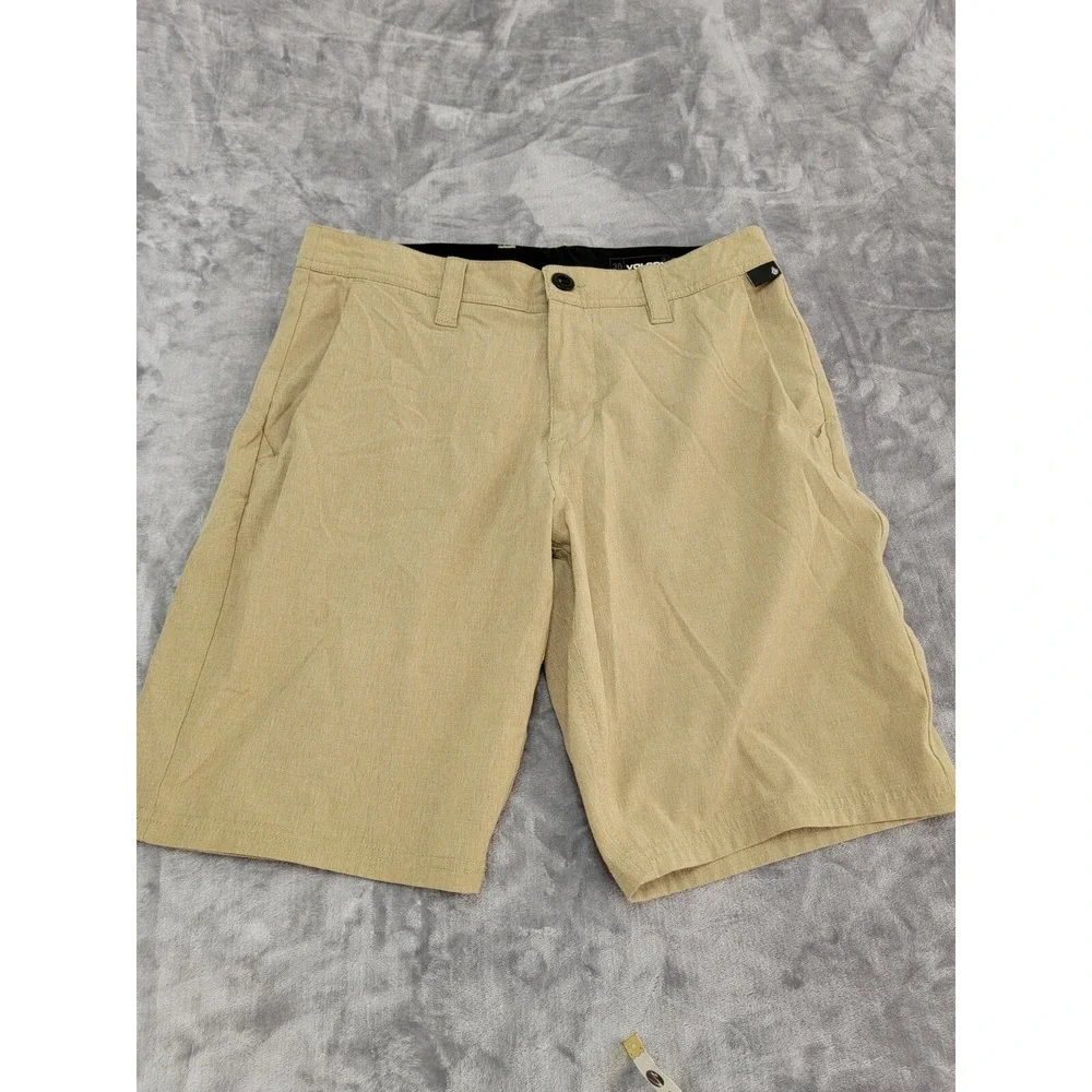 Volcom‎ Frickin' Khaki Modern Performance Chino Shorts Men's 30 10